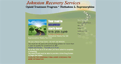 Desktop Screenshot of johnstonrecovery.com